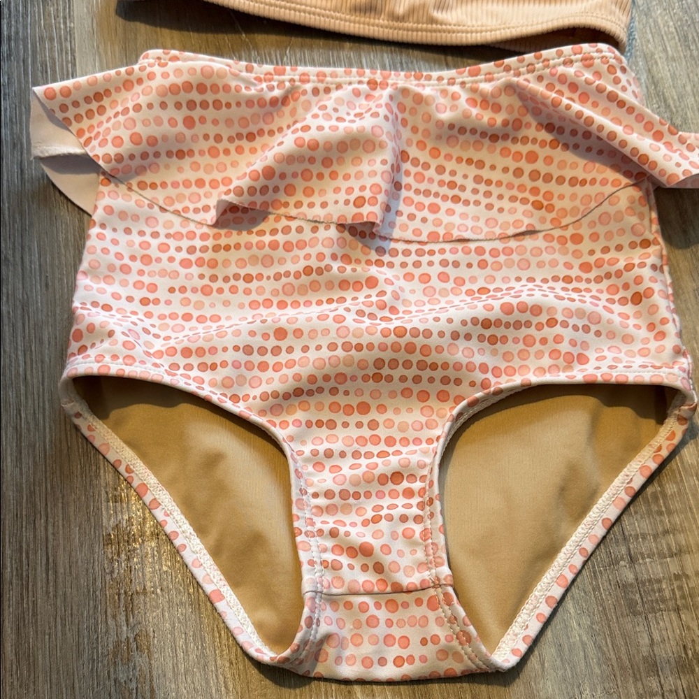 Pink Ribbed Bikini Set - Picture 2 of 5